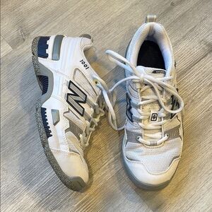 New Balance 1001 Tennis White Sneakers Size 7